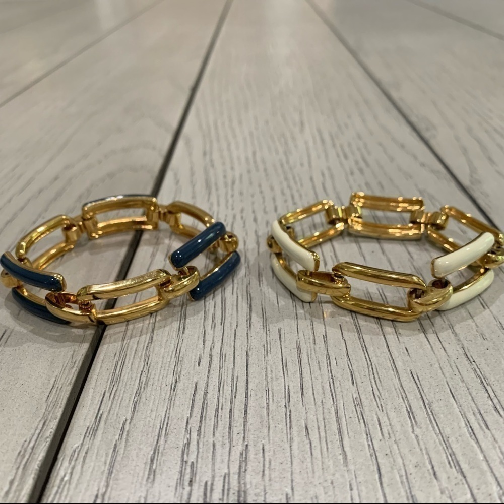BUNDLE OF TWO LINK BRACELETS